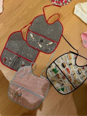 Handmade Waterproof Baby Feeding Bib Lot